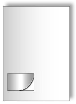 A4 mit integrierter Mitgliederkarte (100 g), neutral